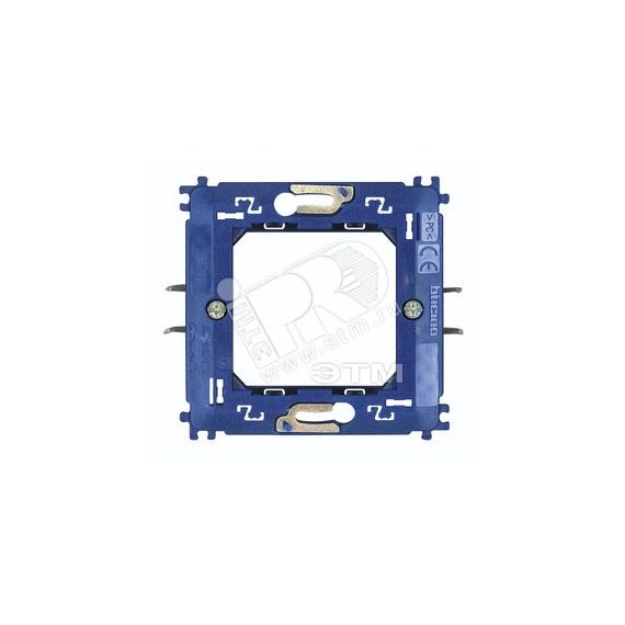 LivingLight Суппорт пластиковый на 2 модуля на захватах BTicino LN4702G
