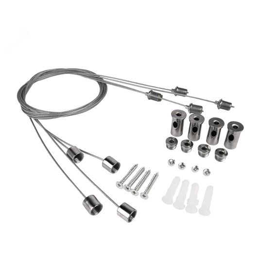 Комплект подвесов A05-4х1,0 м на троссах для панелей PPL PRO 6060 JazzWay 5037434