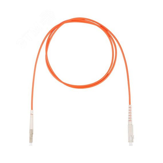 Шнур оптический коммутационный (патч-корд), LC-SC симплекс simplex OM2, нг(А)-HF, оранжевый, 20 м Datarex DR-220119