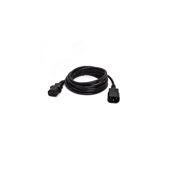 Шнур питания NTSS для БРП IEC 60320 C13 - IEC 603 20 C14. 3х1.0. 3 м. ГОСТ NTSS NTSS-PC13145
