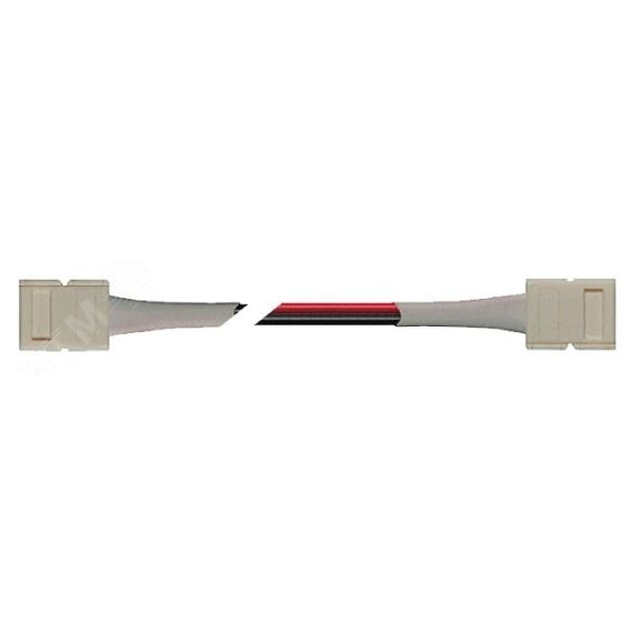 Коннектор для светодиодной ленты PLSC- 8x2/15/8x2 (2835) уп 10 шт JazzWay 5009196