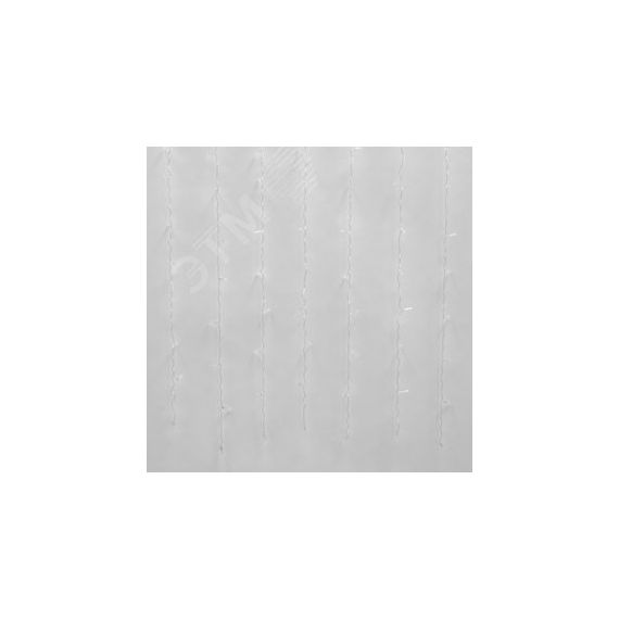 Занавес светодиодный 3х2м 160 светодиодов Разноцветный свет Провод прозрачный ULD-C3020-160/DTA MULTI IP20  TM Uniel Uniel UL-00010913