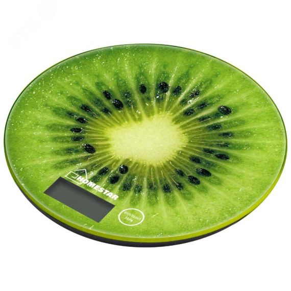Весы кухонные электронные HS-3007S до 7 кг, рисунок ''Киви'' HomeStar 004903