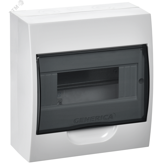 Бокс ЩРН-П-8 модулей навесн. пластик IP41 GENERICA IEK MKP12-N-08-41-G