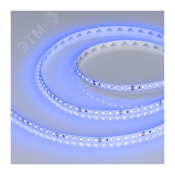 Лента RT-A120-8mm 24V Blue (9.6 W/m, IP20, 2835, 5m) (Arlight, 9.6 Вт/м, IP20) Arlight 008783(3)