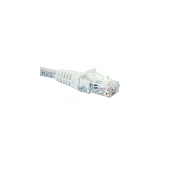Шнур 21DU61EWT коммутационный кат. 6 U/UTP 1.5м Белый Eurolan 21D-U6-1EWT