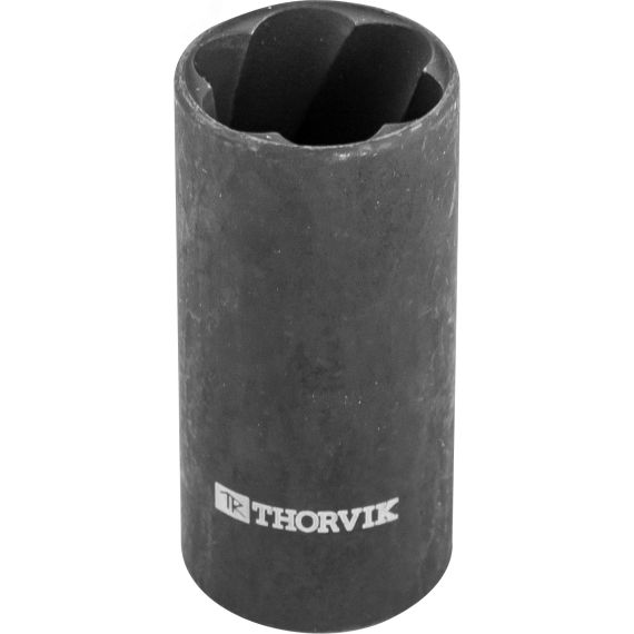 Головка торцевая спиральная для поврежденного крепежа 1/2''DR, 17 мм Thorvik BES1217