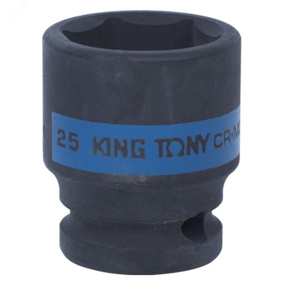 Головка торцевая ударная шестигранная 1/2', 25 мм King Tony 453525M