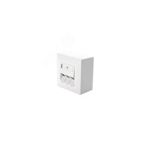 Коробка для рамок 86Х86 глубина 40 мм, белый Eurolan 16H-FR-40WT-1