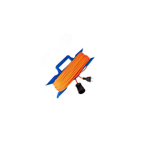 Удлинитель КОСМОС рамка 6А 1 гн ПВС 2*0,75 10м КОСМОС YPKsm10m-1g(6A)