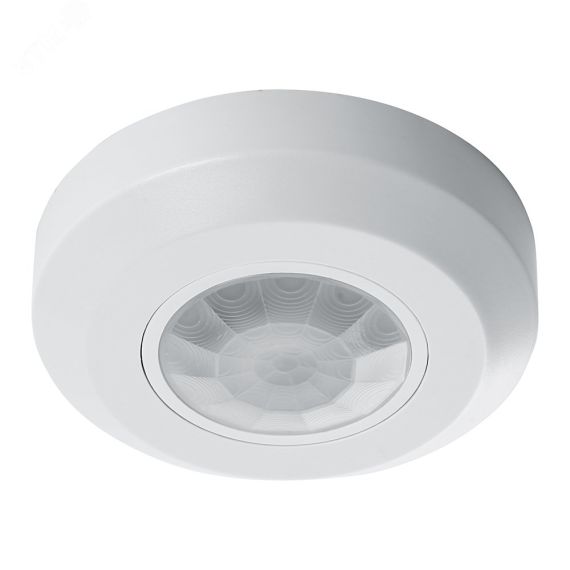 Датчик движения ИК потолочный 400w 360 гр. 8м IP20 белый FERON SEN17