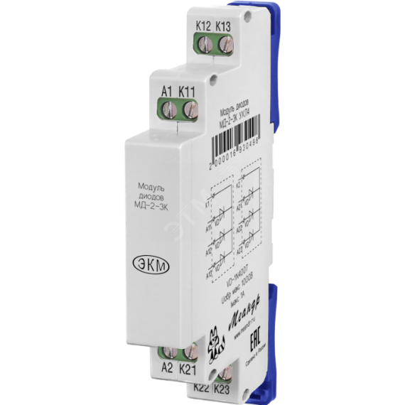 Модуль диодов МД-2-3К УХЛ4 Меандр АО 2000016930498