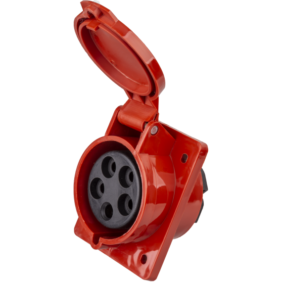 Розетка NCA-SR425-32-380 стационарная скрытая 32А 3P+N+PE IP44 Navigator Group 14317