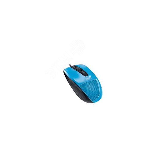 Мышь DX-150X, USB, голубой/черный Genius 31010231102
