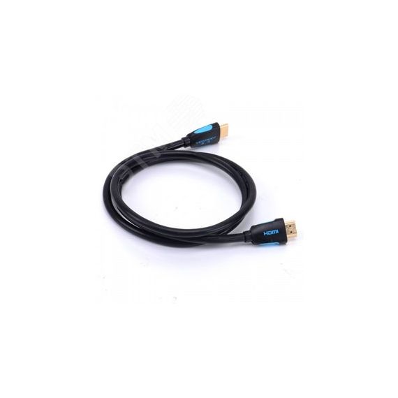 Кабель HDMI High speed v2.0 with Ethernet 19M на 19M, 1.5 м. Vention VAA-M01-B150
