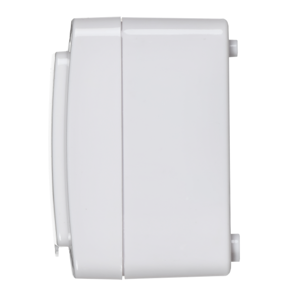 Выключатель 1-клавишный для открытой установки проходной ВСп20-1-0-ГПБ IP54 ГЕРМЕС PLUS (цвет клавиши: белый) IEK