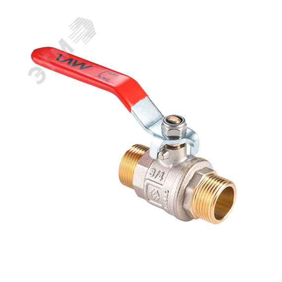Кран шаровый 3/4' НН ручка MVI BV.516.05