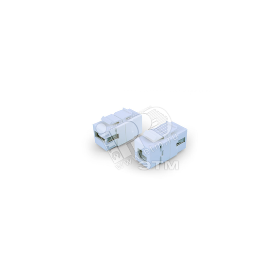 Вставка Keystone Jack проходной адаптер USB 2.0 A-B-тип ROHS белая Hyperline 247142