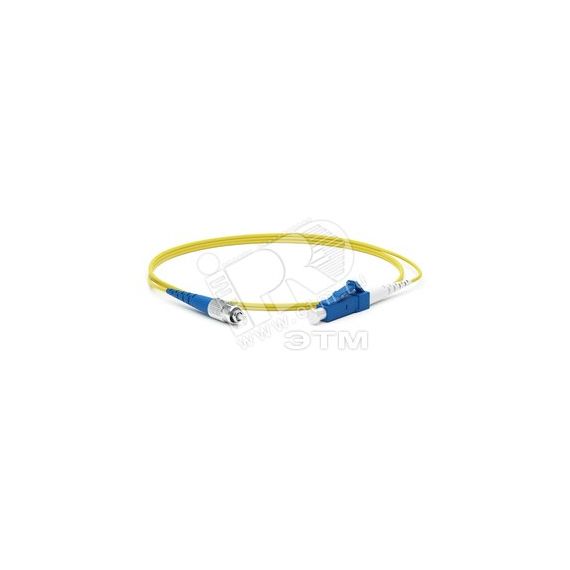 Патч-корд волоконно-оптический (шнур) SM 9/125 (OS2) FC/UPC-LC/UPC simplex LSZH (5м) Hyperline 240185