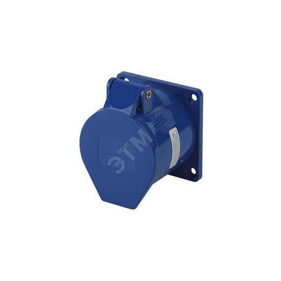 Розетка стационарная внутренняя 423 2Р+РЕ 32А 220В IP44 (15/90/1080) R(IN)-32-2P-PE-IP44 ЭРА Б0032871