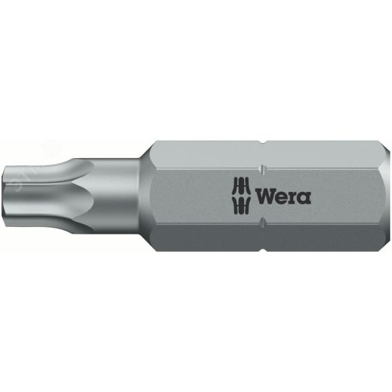 Бита 867/1 Z IP TORX PLUS вязкая твердость хвостовик 1/4 C 6.3 30 IP x 25 мм WERA WE-066288