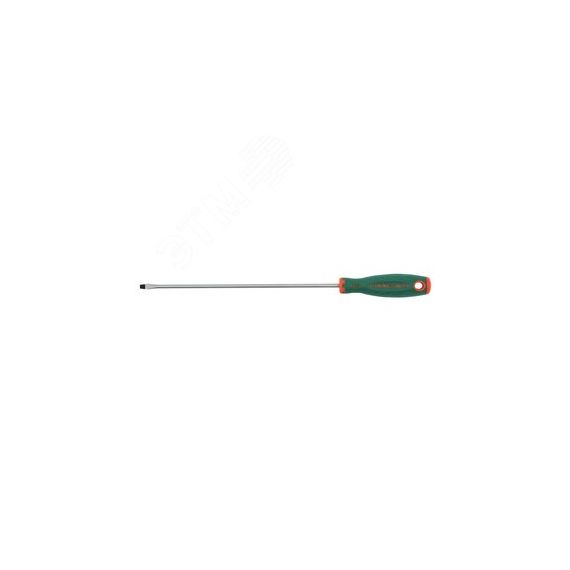 Отвертка стержневая шлицевая ANTI-SLIP GRIP, SL5.5х200 мм Jonnesway D71S5200