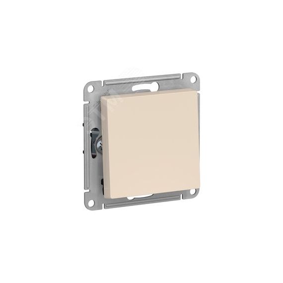 Переключатель перекрестный ATLASDESIGN схема 7 10АХ механизм бежевый SE (Systeme) ATN000271