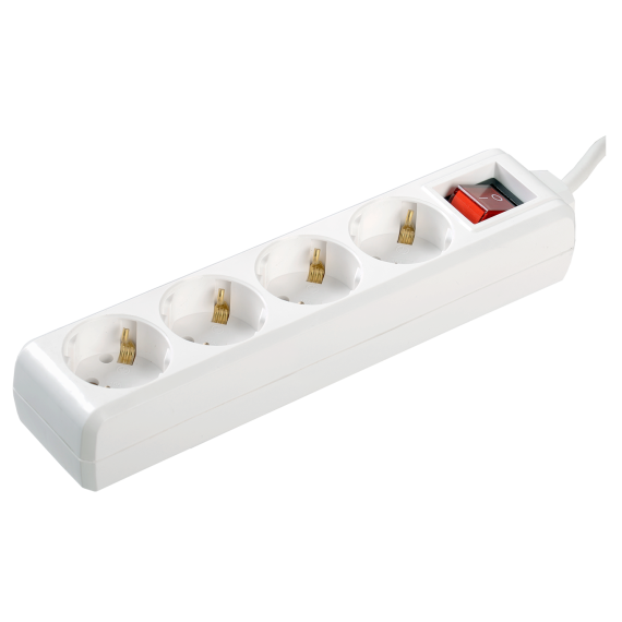 Удлинитель У04К 4 места с заземлением 1,5м 3х1мм2 16А/250 IEK