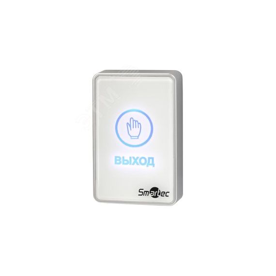 Кнопка выхода сенсорная пластик, накладная, 12-24 ВDC Smartec ST-EX020LSM-WT