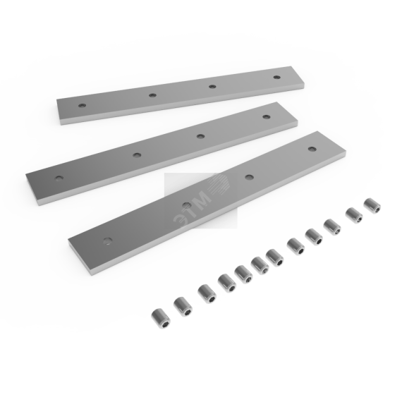 Комплект креплений для монтажа в линию светильника -Line (3 пластины и винты) Вартон V4-R0-70.0007.UL0-0003