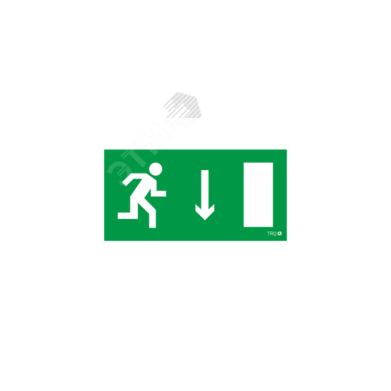 Пиктограмма ПЭУ 092 Указатель двери правосторонний (135х260) SIRAH IP65 Световые Технологии 2502002730