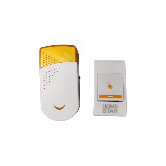 Звонок электрический HS-0101 беспроводной HomeStar 103606