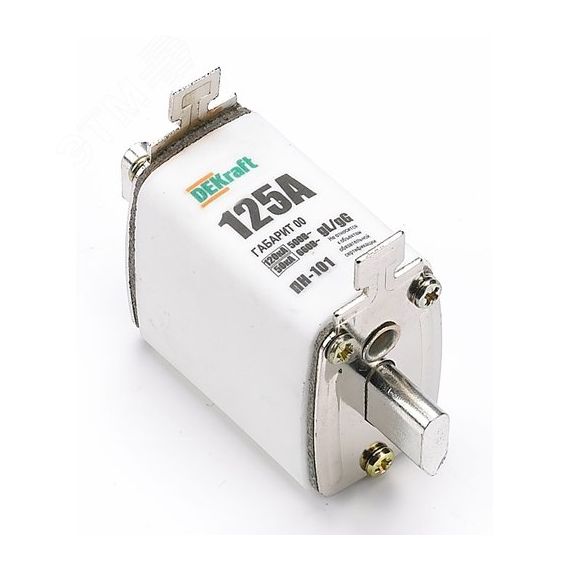 Вставка ПН-101-33 габарит 00 125А SE (Dekraft) 21307DEK