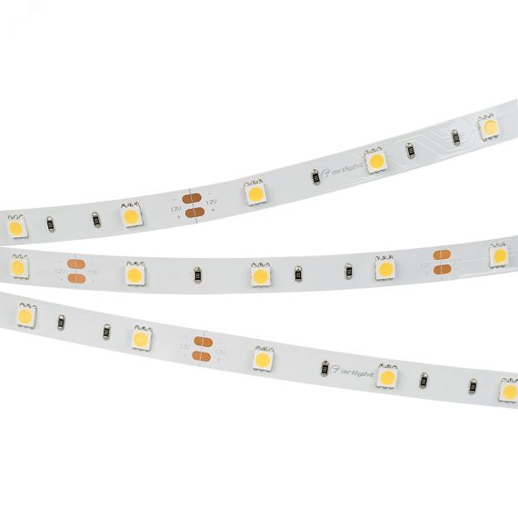 Лента RT-B30-10mm 12V Warm3000 (7.2 W/m, IP20, 5060, 5m) (Arlight, 7.2 Вт/м, IP20) Arlight 028582(2)