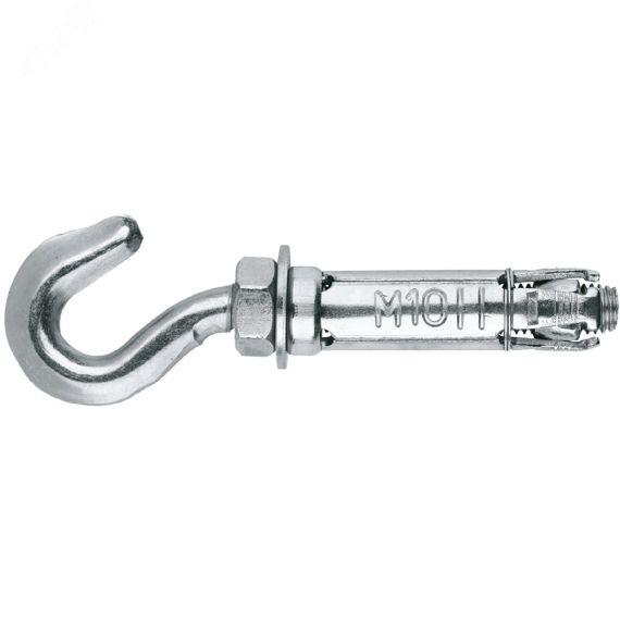 Анкер-гильза с крюком AC-GA M12x80 D20 ZN Партнер 80864
