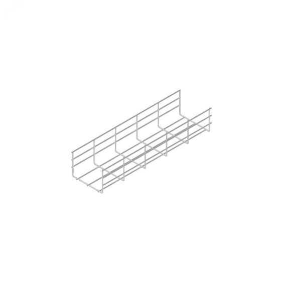 Проволочный лоток 100х200х4,0 L3000 мм HD КМ-профиль LO0542