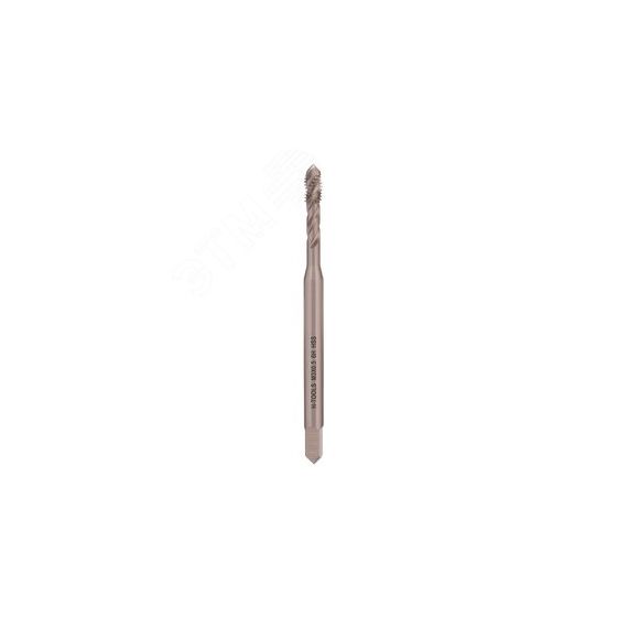 Метчик М 3,0х0,5 (Машинный, спиральный) DIN371 HSSEPM-TiN 6h C/2-3P R50 56мм a=2,7 H-Tools 501100-C2-0030