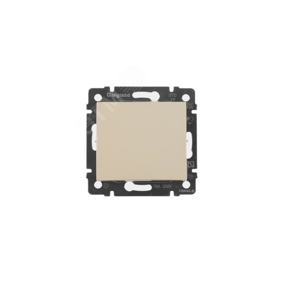 VALENA Кнопка в рамку слоновая кость Daccord/Legrand 774311
