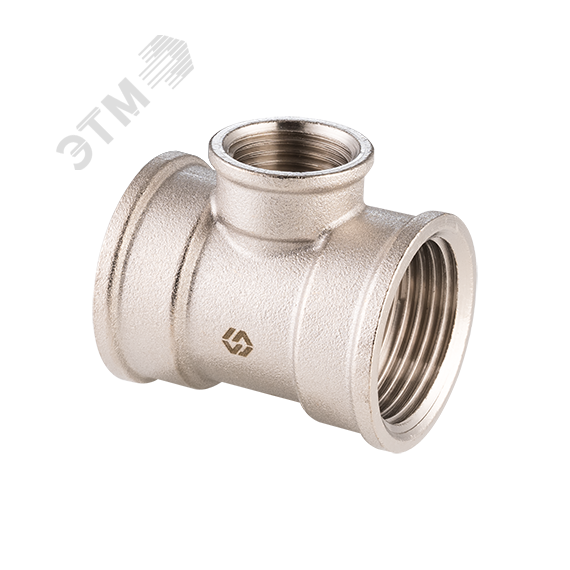 Тройник ВВВ 1'х3/4'х1' переходной, никелированный MVI BF.512.060506