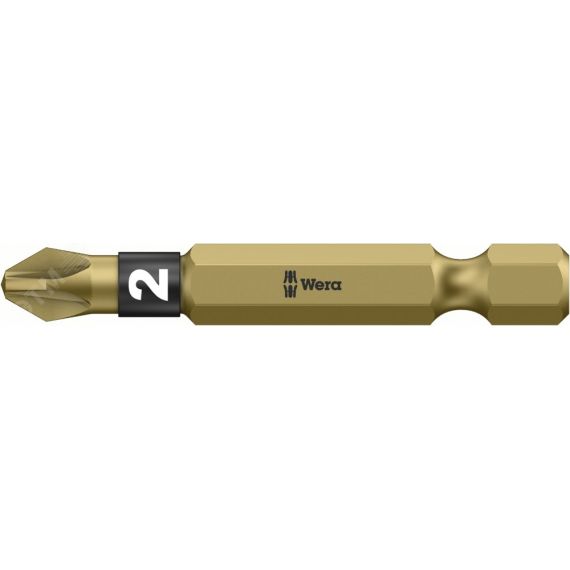 855/4 BTH PZ биты биторсионная сверхтвердая хвостовик 1/4 E 6.3 PZ 3 x 50 мм WERA WE-059914