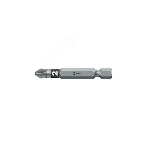 Бита биторсионная 855/4 BTZ PZ вязкая твердость хвостовик 1/4 E 6.3 PZ 2 x 50 мм WERA WE-059922