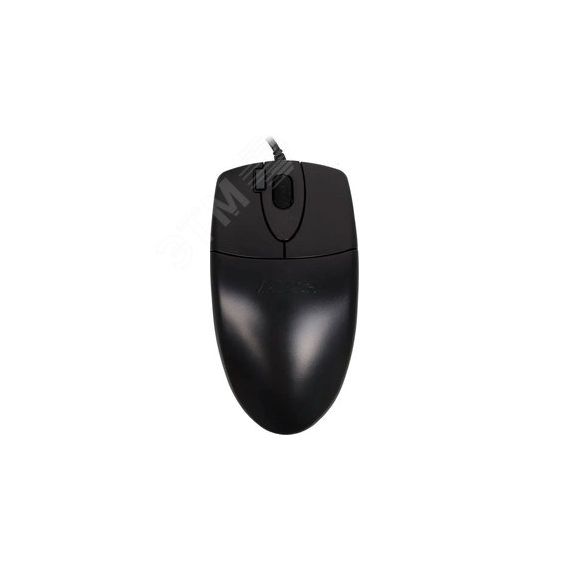 Мышь проводная OP-620D, оптическая, USB, 1200dpi, 4 кнопки, черный A4Tech OP-620D