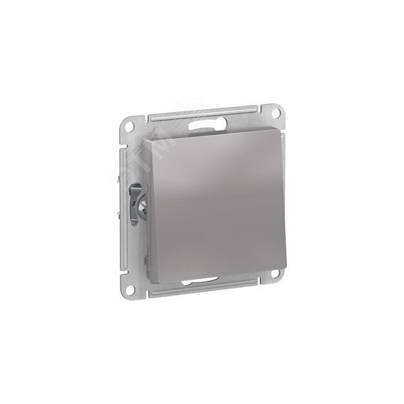 ATLASDESIGN AQUA переключатель одноклавишный IP44, сх.6, 10АХ, механизм, АЛЮМИНИЙ SE (Systeme) ATN440361