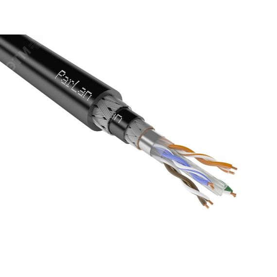 Кабель ParLan ARM PS SF/UTP Cat6 ZH нг(А)-HF 4х2х0.57 Паритет 117279