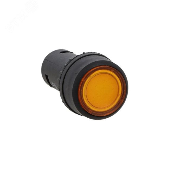 Кнопка SW2C-10D с подсветкой желтая NO 24В PROxima EKF sw2c-md-y-24