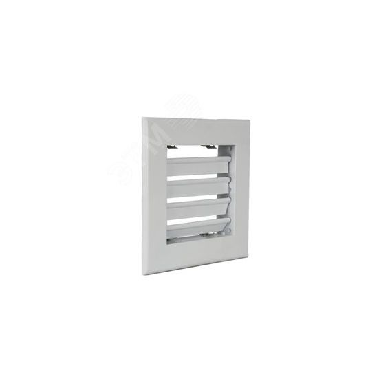 Решетка однорядная алюминиевая 1WA 100x100 VentART 4687203908164