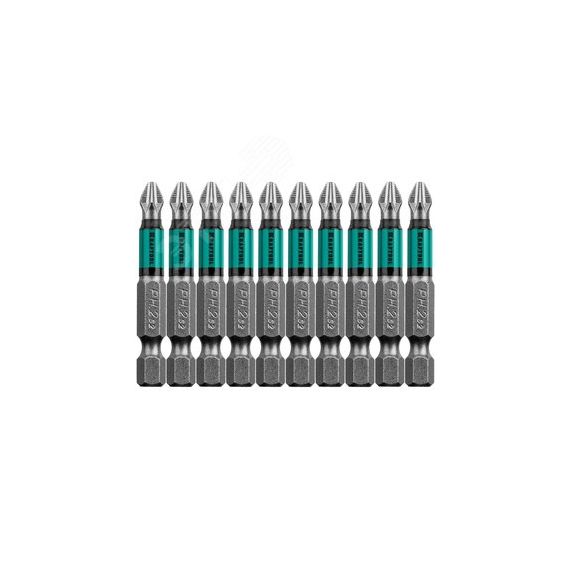 Биты Optimum Line PH2 50 мм 10 шт. KRAFTOOL 26122-2-50-10
