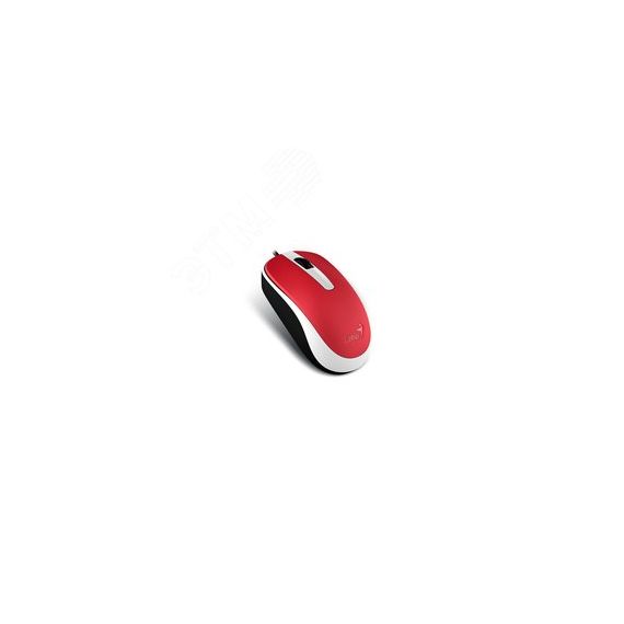 Мышь DX-120 оптическая, USB, красный Genius 31010010403