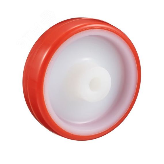 Колесо под ось, диаметр 100мм, грузоподъемность 170кг, термопластичный полиуретан, полиамид Tellure Rota 601102