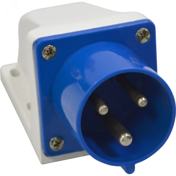 Вилка 523-32А-6h-220AC-2P+PE-IP44 КЭАЗ 241216